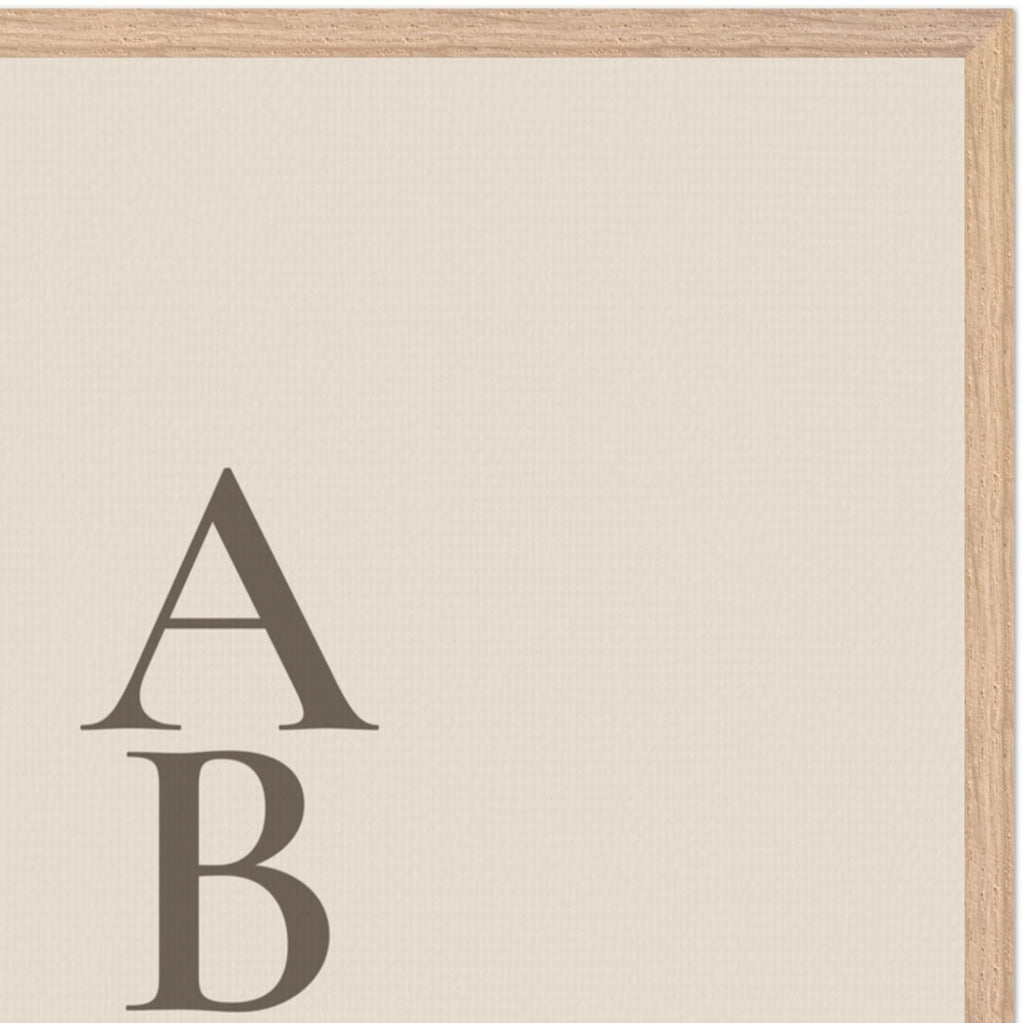 Abide — Framed Print